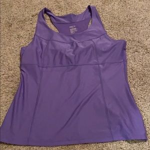 GapBody fitted purple tank top XL